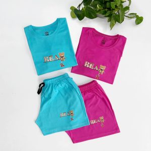 تیشرت و شورتک عمده طرح (Bear)