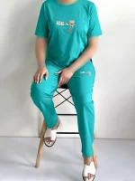 ست تیشرت شلوار خرسی