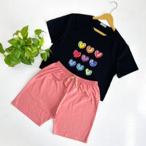 کراپ و شلوارک عمده قلبی