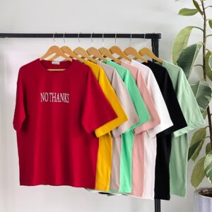 تیشرت عمده لانگ (No thanks)