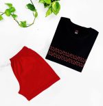 تیشرت و شورتک عمده قلب قرمز